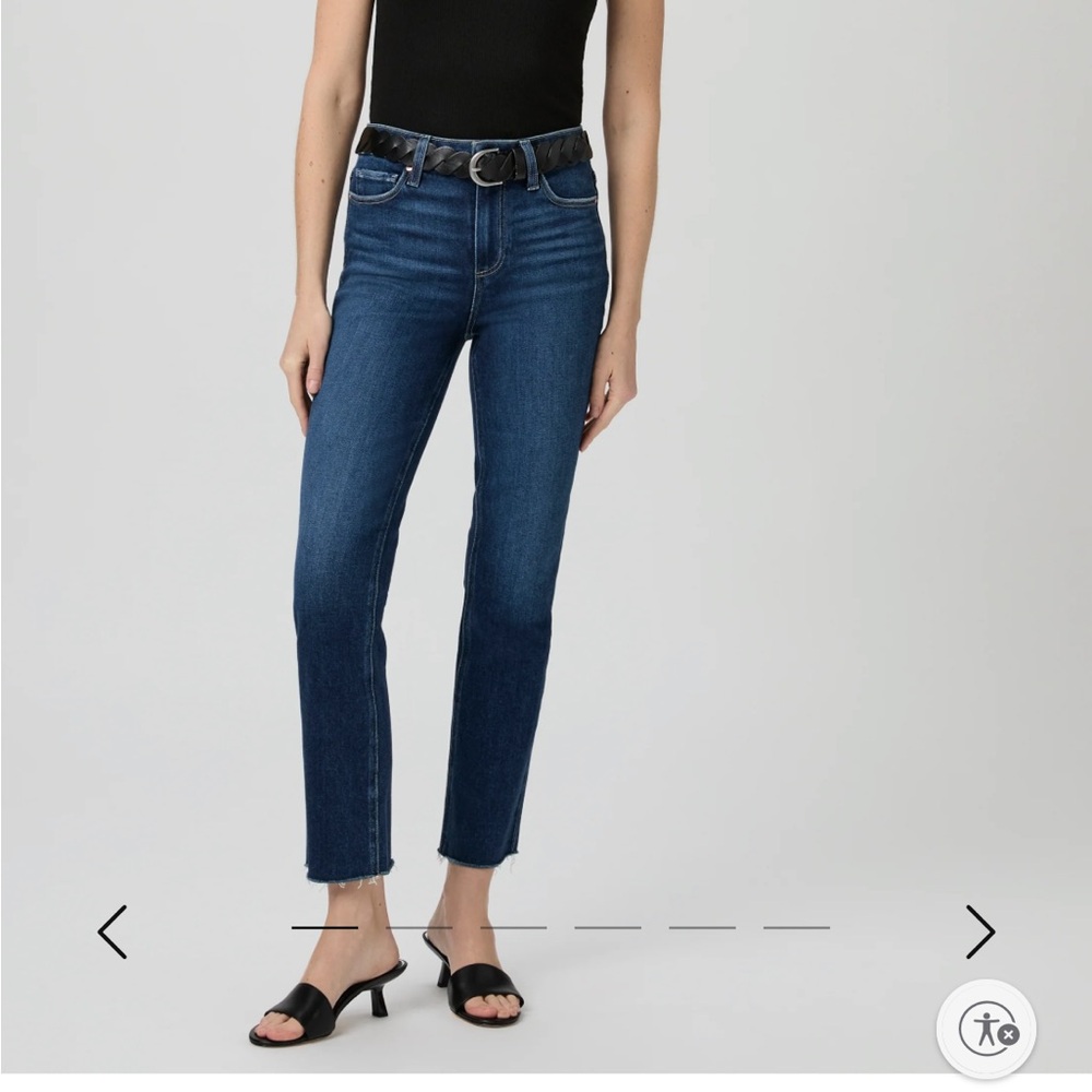 Paige Denim Cindy Straight Jean, Size 27